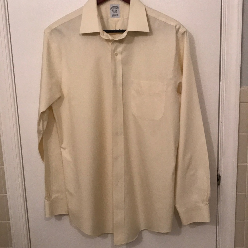 Brooks Brothers, non-iron dress shirt.